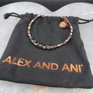 Rose Gold Alex and Ani bracelet